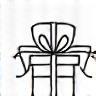 Gift box icon